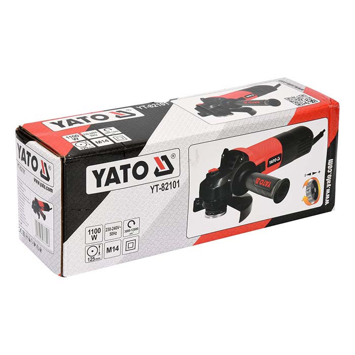 Szlifierka kątowa 125mm 1100W Yato YT-82101 [230V]
