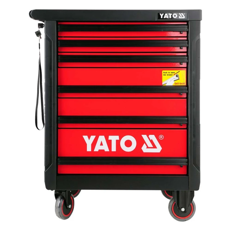 Szafka narzędziowa Yato YT-5530 z 6 szufladami + WYPOSAŻENIE /  177 elementów