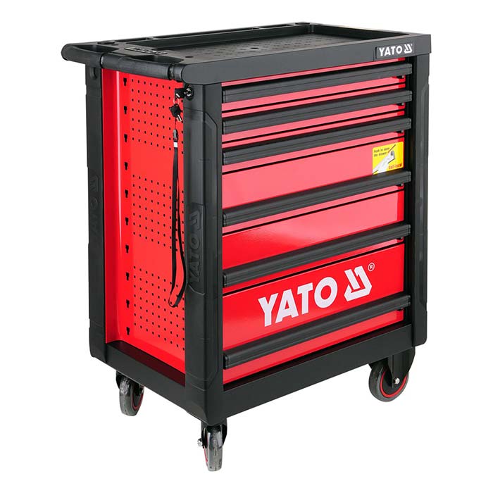 Szafka narzędziowa Yato YT-5530 z 6 szufladami + WYPOSAŻENIE /  177 elementów