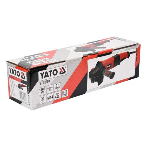 Szlifierka kątowa 125mm 1400W Yato YT-82099 [230V]