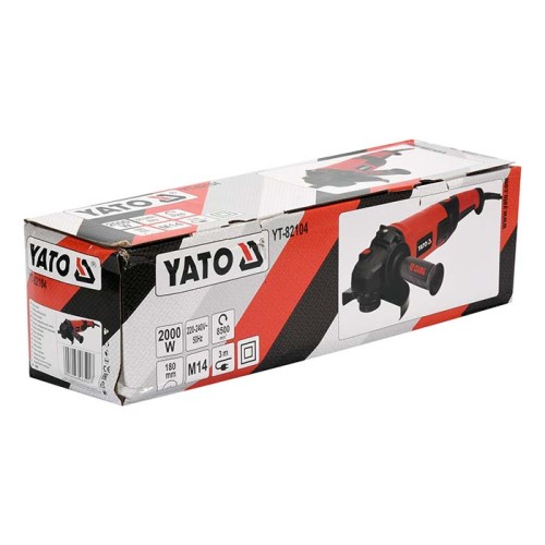 Szlifierka kątowa 180mm 2000W Yato YT-82104 [230V]