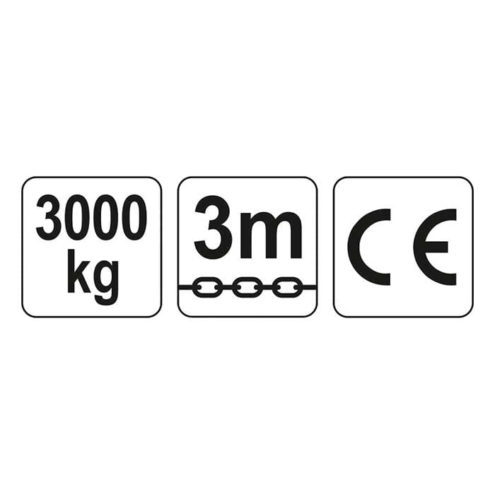 Wciągarka łańcuchowa 3000kg Yato YT-58954