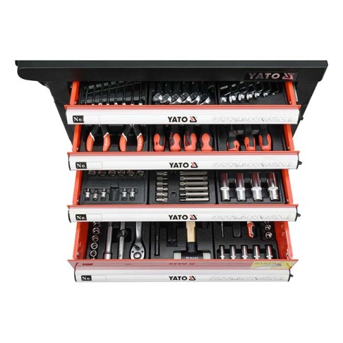 Szafka narzędziowa Yato YT-55307 z 6 szufladami + WYPOSAŻENIE / 185 elementów