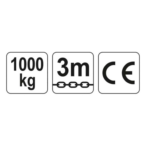 Wciągarka łańcuchowa 1000kg Yato YT-58951