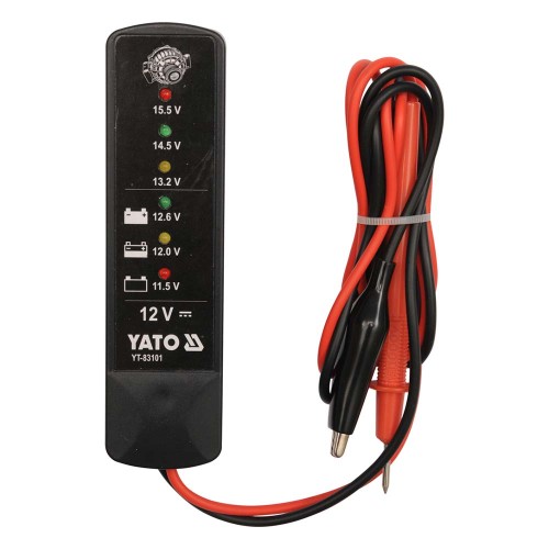 Tester akumulatorów 12V Yato