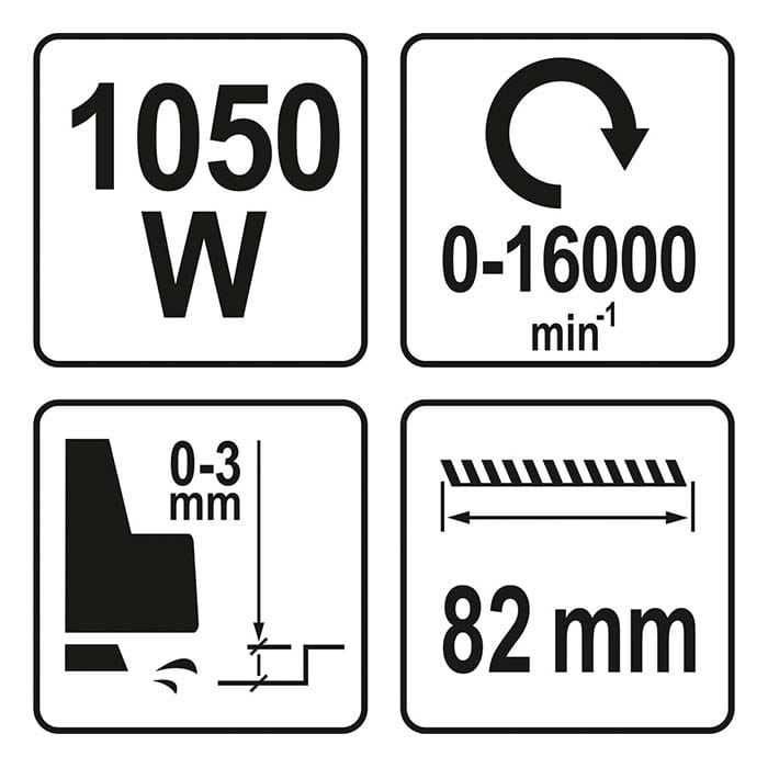 Strug elektryczny 1050W Yato YT-82140 [230V]