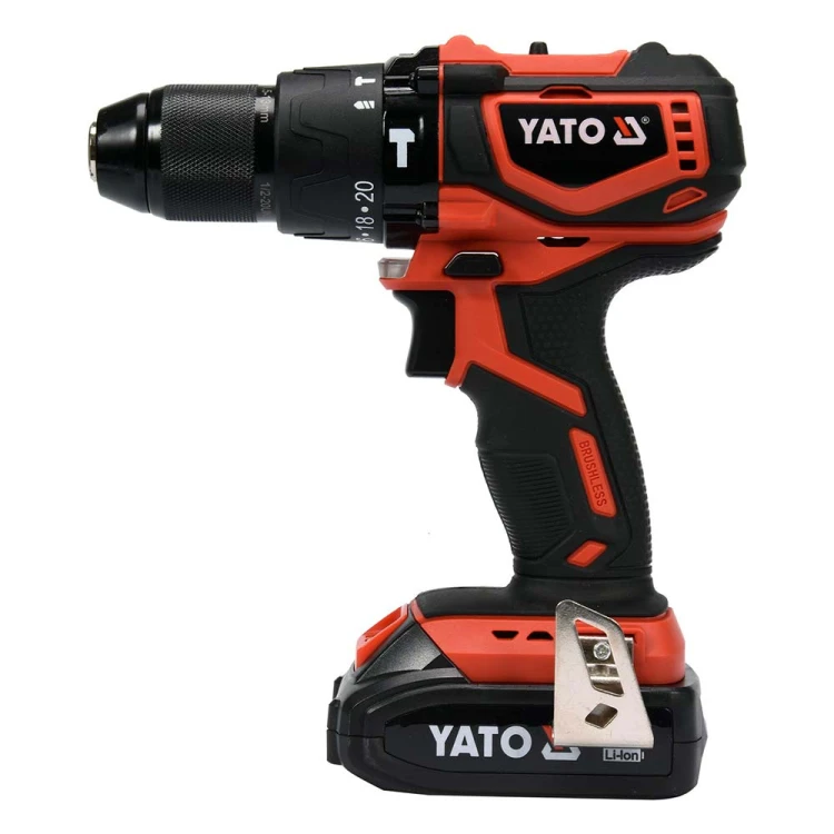 Wiertarko-wkrętarka udarowa Yato YT-82796 AKU 18V (2.0 Ah)