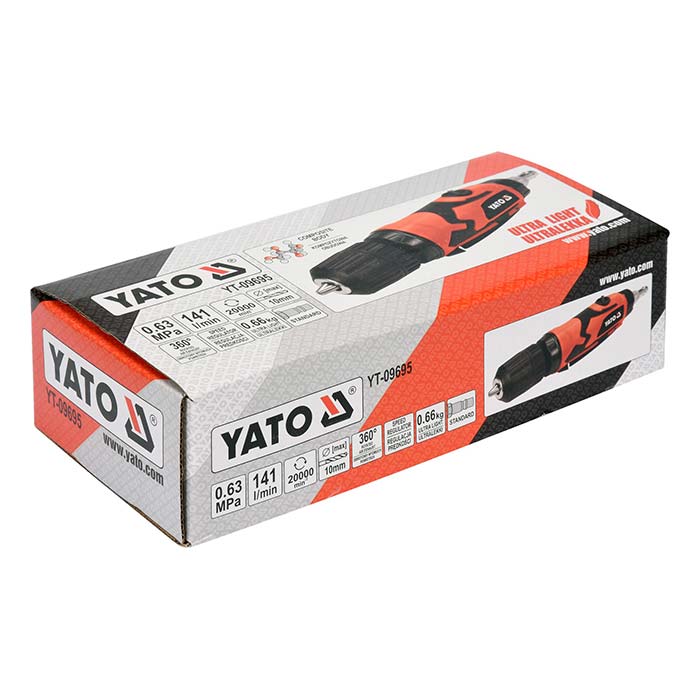 Wiertarka pneumatyczna prosta Yato YT-09695