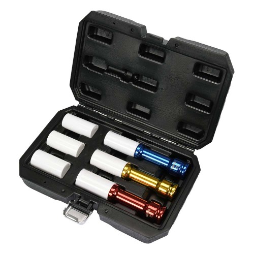 Zestaw nasadek udarowych 1/2" długich do felg Yato YT-10563 / 3 elementy