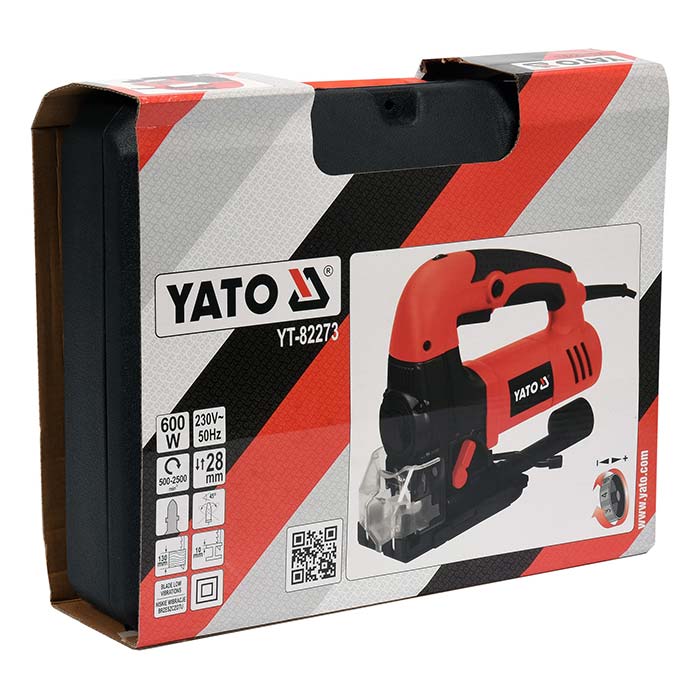 Wyrzynarka niskowibracyjna 600W Yato YT-82273 [230V]
