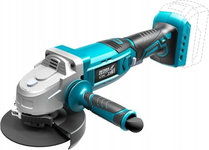 Szlifierka kątowa 125mm Dedra DED7051 SAS+ALL AKU 18V (bez aku)
