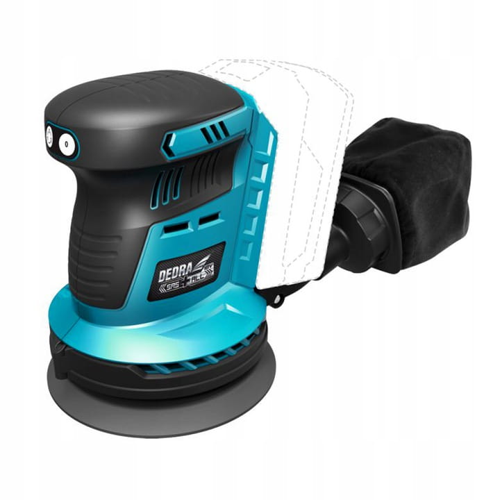 Szlifierka mimośrodowa Dedra DED7062 SAS+ALL AKU 18V (bez aku)