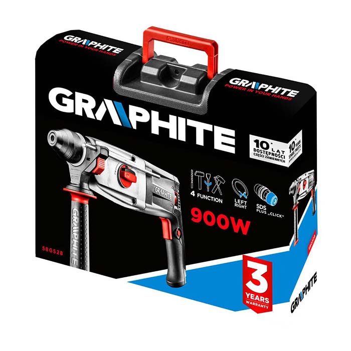 Młot udarowy 900W Graphite 58G528 [230V]