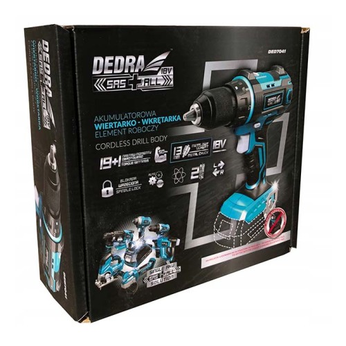 Wiertarko-wkrętarka Dedra DED7041 SAS+ALL AKU 18V (bez aku)
