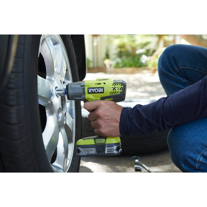 Klucz udarowy 1/2" 400Nm Ryobi R18IW3-0 AKU 18V (bez aku)