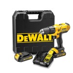 Wiertarko-wkrętarka udarowa DeWalt DCD776C2 AKU 18V (2x 1.3 Ah)