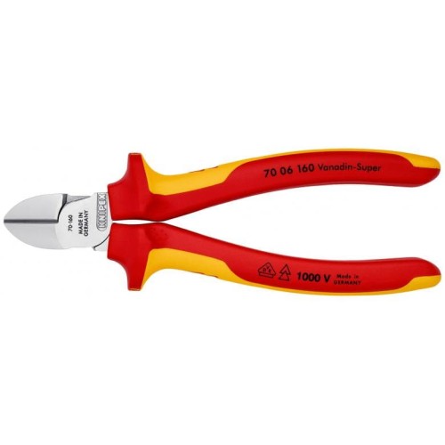 Szczypce tnące boczne 160 mm Knipex 1000V