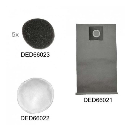 Odkurzacz z filtrem 1400W 20L Dedra 6602 [230V]