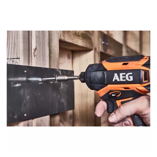 Zakrętarka udarowa 1/4" AEG BSS18B6-0 AKU 18V (bez aku)