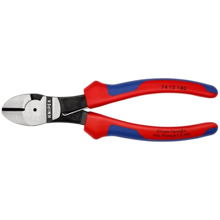 Szczypce tnące boczne 180mm Knipex