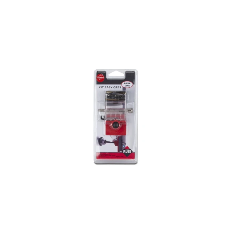 Zestaw wiertło 10mm + prowadnica EASY GRES  Rubi