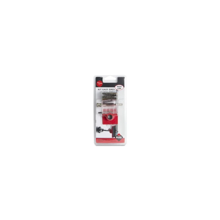 Zestaw wiertło 12mm + prowadnica EASY GRES Rubi