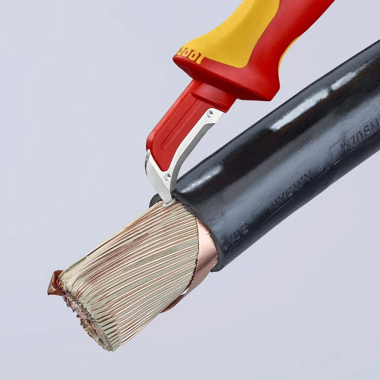 Nóż do izolacji 155mm Knipex