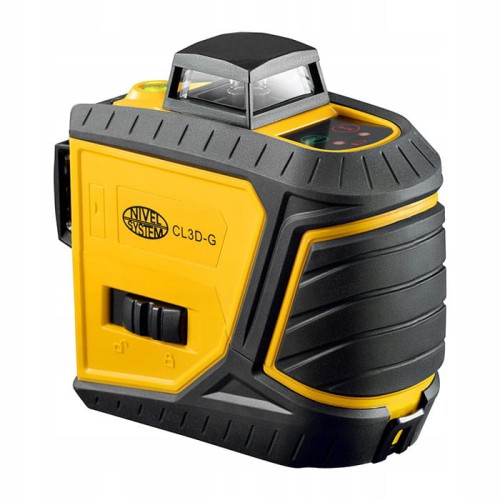 Laser krzyżowy Nivel System CL3D-G zielony (30m)
