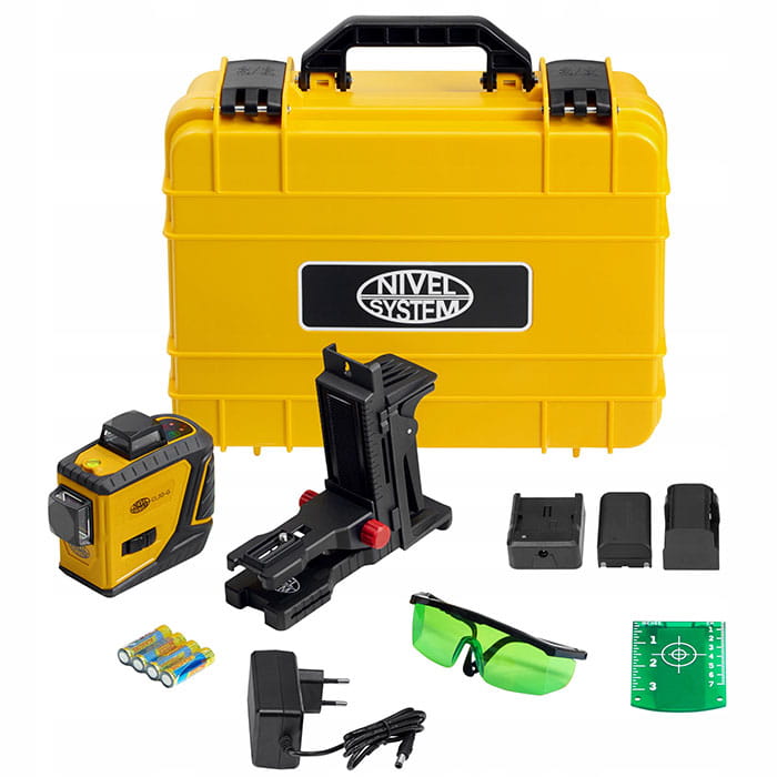 Laser krzyżowy Nivel System CL3D-G zielony (30m)