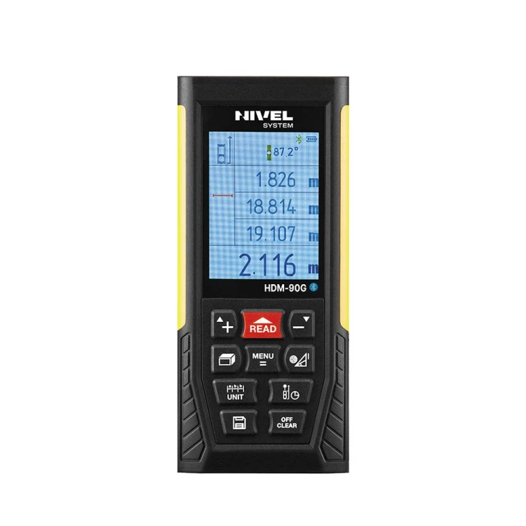 Dalmierz laserowy Nivel System HDM-90G zielony (90m)