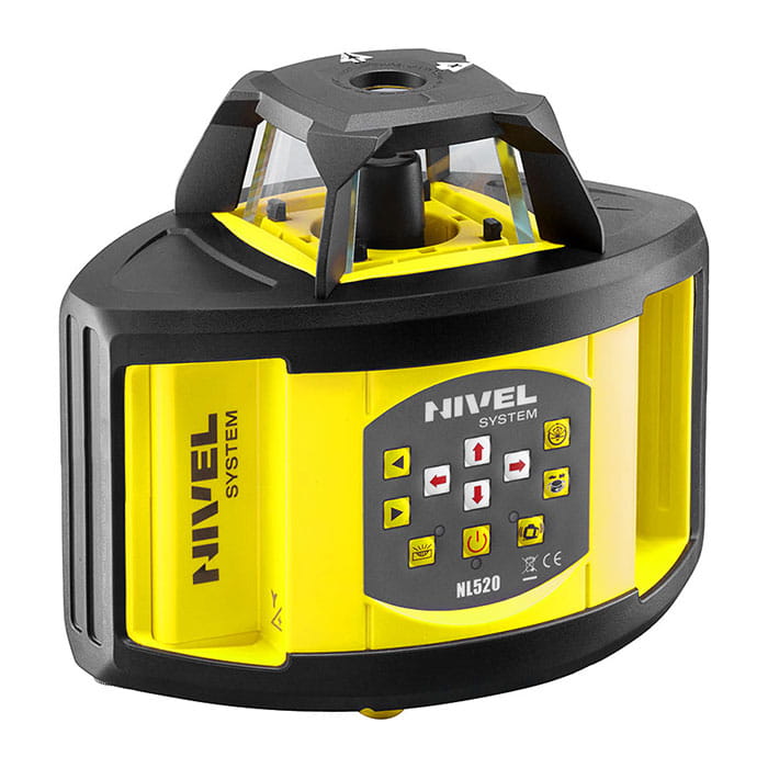 Niwelator laserowy Nivel System NL520 czerwony (250m)