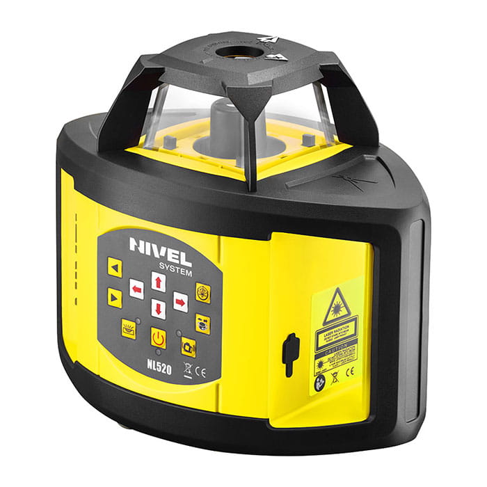 Niwelator laserowy Nivel System NL520 czerwony (250m)