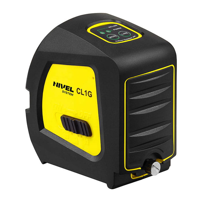 Laser krzyżowy Nivel System CL1G zielony (15m)