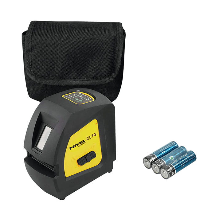 Laser krzyżowy Nivel System CL1G zielony (15m)