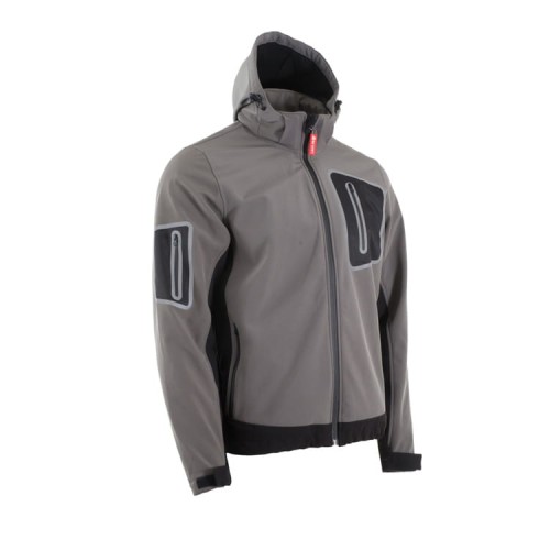 Kurtka softshell z kapturem Lahti Pro LPKSXXL - rozmiar  XL