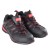 Buty robocze półbuty skórzane czarno-czerwone Lahti Pro L3040242 - rozmiar 42