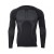 Koszulka termoaktywna czarno-szara Lahti Pro L4120105 - rozmiar XXL/3XL