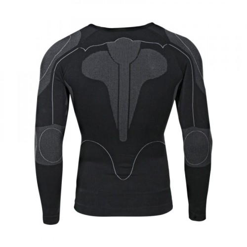 Koszulka termoaktywna czarno-szara Lahti Pro L4120105 - rozmiar XXL/3XL
