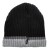Czapka ocieplana akrylowa czarno-szara Lahti Pro L102060S