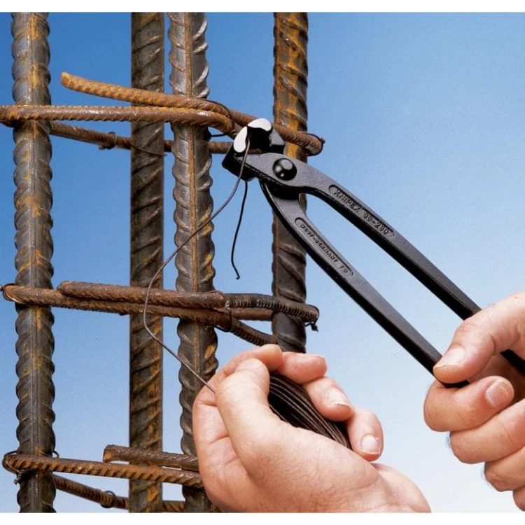 Szczypce tynkarskie 300mm Knipex czernione