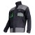 Bluza robocza czarno-zielona Lahti Pro L4040760 - rozmiar 3XL