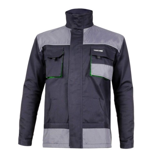 Bluza robocza czarno-zielona Lahti Pro L4040760 - rozmiar 3XL