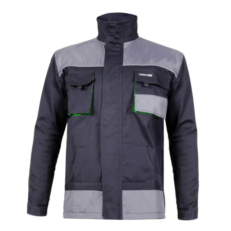 Bluza robocza czarno-zielona Lahti Pro L4040760 - rozmiar 3XL
