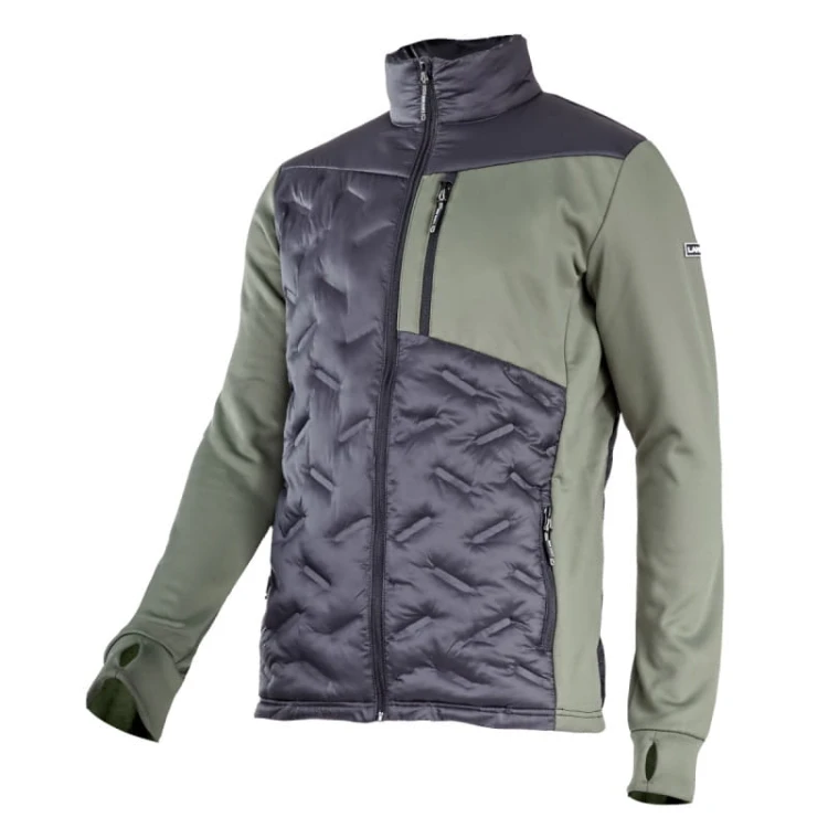 Bluza robocza ocieplana czarno-zielona Lahti Pro L4013605 - rozmiar XXL