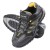 Buty robocze półbuty nubukowo-dzianinowe czarno-żółte Lahti Pro L3040346 - rozmiar 46