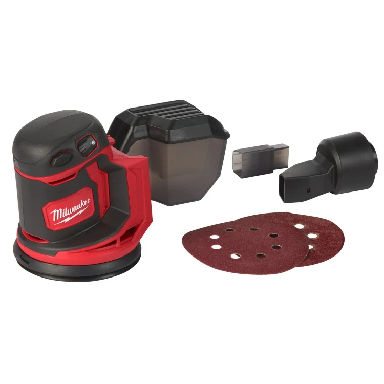 Szlifierka mimośrodowa 125mm Milwaukee M18 BOS125-0 AKU 18V (bez aku) - 4933464228