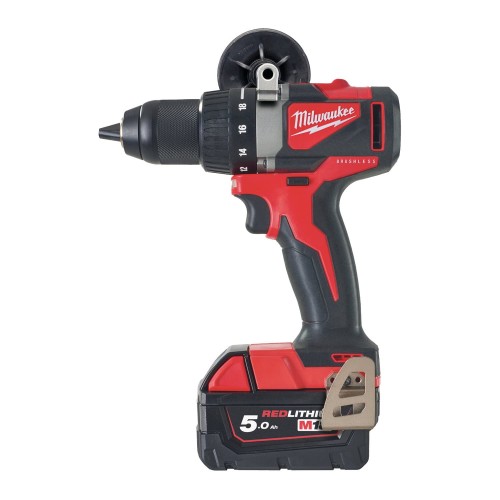 Wiertarko-wkrętarka Milwaukee M18 BLDD-502X AKU 18V (2x 5.0 Ah) - 4933464515