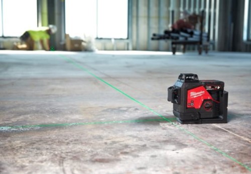Laser płaszczyznowy Milwaukee M12 3PL-401C zielony (38m) AKU 12V (4.0 Ah) - 4933478102