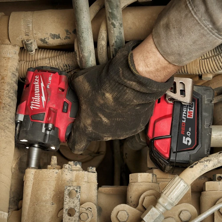 Klucz udarowy 1/2" 339Nm Milwaukee M18 FIW2F12-502X AKU 18V (2x5.0 Ah) - 4933478444