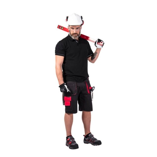 Spodenki robocze szorty czarne Lahti Pro L4070406 - rozmiar 3XL